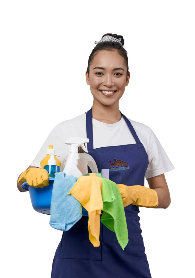 Happy Cleaning Woman, Stel Housecleaning Services