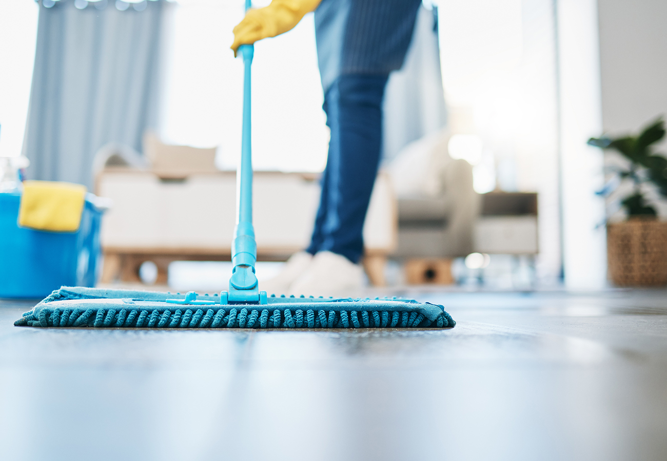 Mopping Floor, Stel Housecleaning